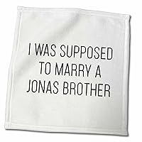 3dRose I was Supposed to Marry A Jonas Brother - Towels (twl-324391-3)