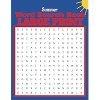Summer Word Search Book Large Print