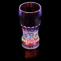 LED Light-Up Flashing Cola / Juice Party Cup, 11 oz, Multi-Color