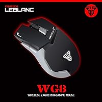 Cage Sents 2.4ghz Pro Gaming Mouse 2000 DPI 6 Buttons LED Optical Ergonomic Adjustable High Precision Comfortable Gift Black