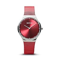 BERING Damen Uhr Quarz Movement - Classic Collection mit Edelstahl und Saphirglas