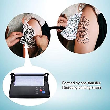 Kecheer Tattoo Transfer Stencil Machine, Roeam Drawing Thermal Stencil Maker Copier for Tattoo Transfer Paper, US Plug