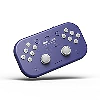 8Bitdo Lite SE Bluetooth Gamepad for Switch, Android, iPhone, iPad, macOS and Apple TV, for Gamers with Limited Mobility