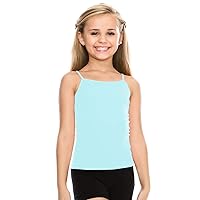 Kurve Girl’s Sleeveless Tank Top – Stretch Undershirts Cami Camisole, UV Protective Fabric, Rated UPF 50+ (Made in USA)