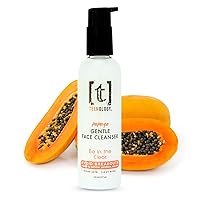 Teenology Gentle Face Cleanser for Teens - Helps with Acne and Breakouts - Papaya Scent 6 Ounce