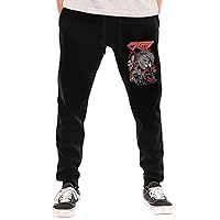 Otep Men Fashion Baggy Sweatpants Lightweight Workout Casual Athletic Pants Open Bottom Joggers