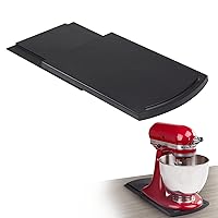 Kitchen Appliance Sliding Tray, Compatible With Coffee Maker, Kitchen Aid Mixer, Blenders, Air Fryer, Juicer Parts Accessories Sliders for Coutertop with Rolling Wheels (1 Pack)