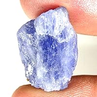 Natural Blue Tanzanite Untreated Rough Gemstone 34.85Cts.