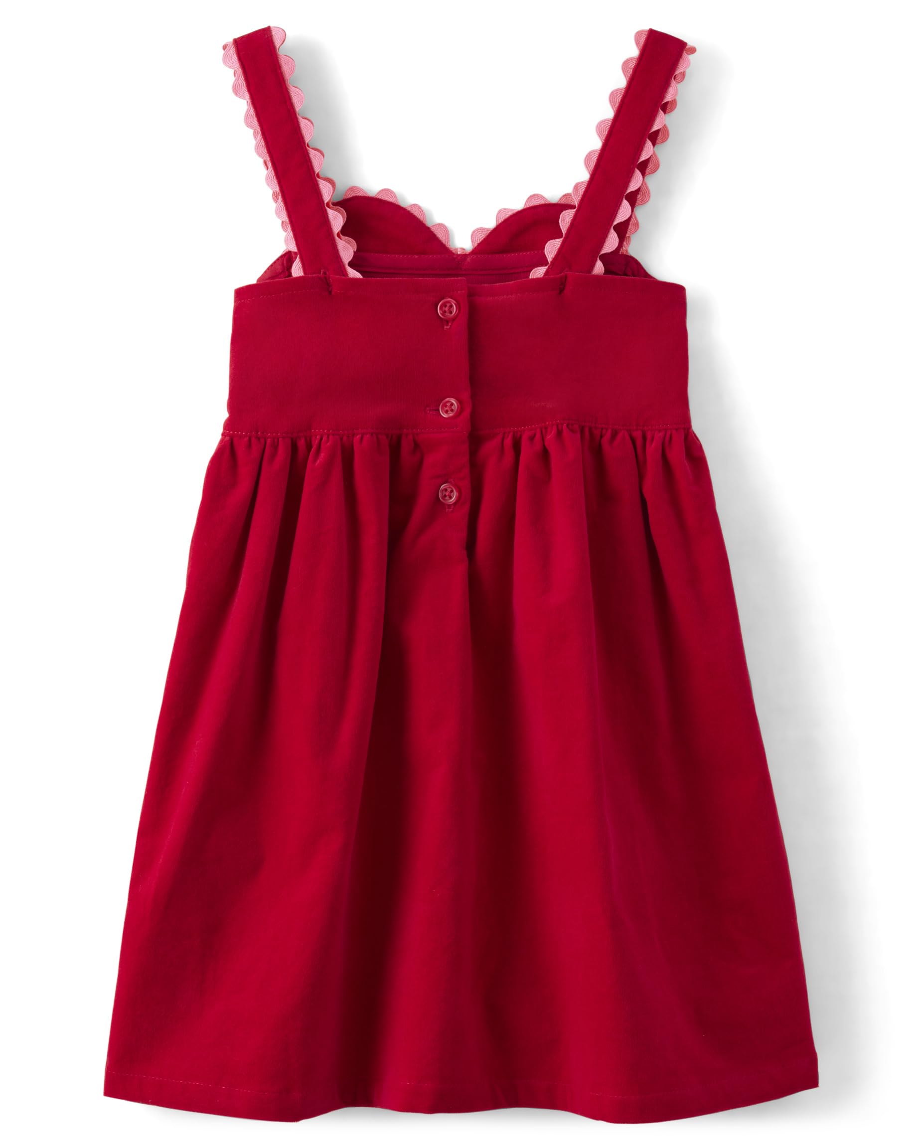 Gymboree Girls and Toddler Embroidered Sleeveless Skirtall Jumpers