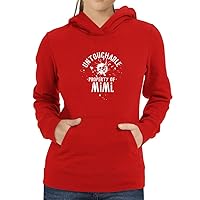 Personalized Untouchable Property of Skull Add Any Name Women Hoodie