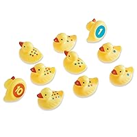 Learning Resources Number Fun Ducks - 10 Pieces, Ages 18+ months Toddler Learning Toys, Preschool Toys, Toddler Bath Toys, Baby Bath Toys