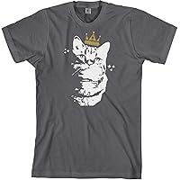 Cat with Crown | Funny Animal Lover Men's T-Shirt