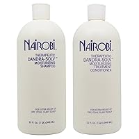 Nairobi Dandra-Solv Moisturizing Shampoo & Conditioner 32oz Duo