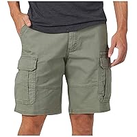 Shorts for Man Cargo Shorts Button Workout Shorts Multi-Pocket Hiking Running Athletic Joggers Casual Summer 2023