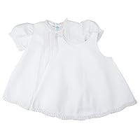 Feltman Brothers Baby Girl's White Pintucks & Lace Dress Infant