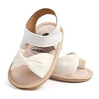 LAFEGEN Baby Boys Girls Summer Sandals 2 Straps Anti Slip Soft Sole Beach Infant Shoes Toddler First Walker Newborn Crib Shoes(3-18Months)