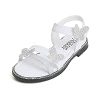 Girls Sports Sandals Size 12 Toddler Girls Butterfly Sandals Summer Outdoor Closed Toe Soft Jelly Sandals for Girls