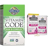 Garden of Life Vitamin B Complex - Vitamin Code Raw B Complex - 120 Vegan Capsules &, Dr. Formulated Women's Probiotics Once Daily, 16 Strains, 50 Billion, 30 Capsules