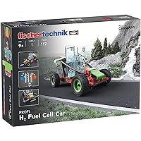 fischertechnik Profi H2 Fuel Cell Car Construction Kit,Multicolor