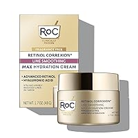 Retinol Correxion Max Hydration Anti-Aging Daily Face Moisturizer with Hyaluronic Acid, Fragrance-Free, Oil Free Skin Care, 1.7 Ounces (Packaging May Vary)