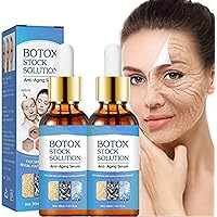 Botox Anti-Aging Serum, 2 Pack, Hydrating, Anti-Wrinkle, Dark Spot Corrector, Collagen Serum for All Skin Types