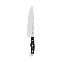 HENCKELS Statement Razor-Sharp 8-inch Chef Knife, German Engineered Informed by 100+ Years of Mastery, Black/Stainless Steel