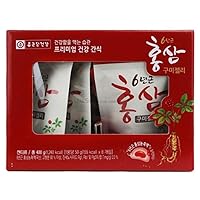 Chongkundang 6 Year Red Ginseng Sliced Jelly 1 Set (50g x 8pcs)