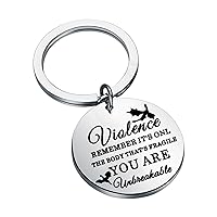 TGBJE Romantasy Fantasy Bookish Gift Literature Gift Dragon Rider Keychain Four Wing Novel Inspired Gift Dragon Lover Jewelry