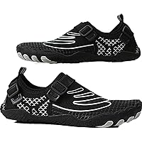 Mens Water Shoes Quick Drying Swim Beach Aqua Shoes for Water Sport Diving Hiking Sailing Travel