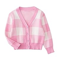 Button Cardigans For Toddlers Girls Trendy Solid Color Thin Long Sleeve Coats Jacket Cute Daily Outwear