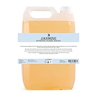 Jasmine Natural Hydrosol Floral Water 5 litres | Perfect for Skin, Face, Body & Homemade Beauty Products Vegan GMO Free