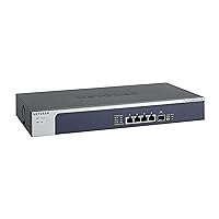 NETGEAR 5-Port 10G Multi-Gigabit Ethernet Unmanaged Switch (XS505M) - with 1 x 10G SFP+, Desktop or Rackmount, and Limited Lifetime Protection