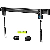 Drywall TV Wall Mount, Studless Wall Mount TV Bracket for 37-75 inch TVs, Holds up to 100 lbs, No Stud or Drilling Required, Easy Install on Drywall with Included Hardware, PILL1