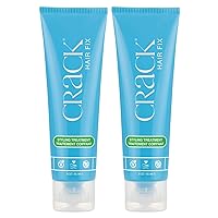 Crack HAIR FIX Styling Creme - Multi-Tasking, Anti-Frizz, Leave-In Styling Aid With Protection