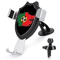 Portuguese Soccer Football Flag Novelty Phone Holders for Car Cell Phone Car Mount Hands Free Easy to Install