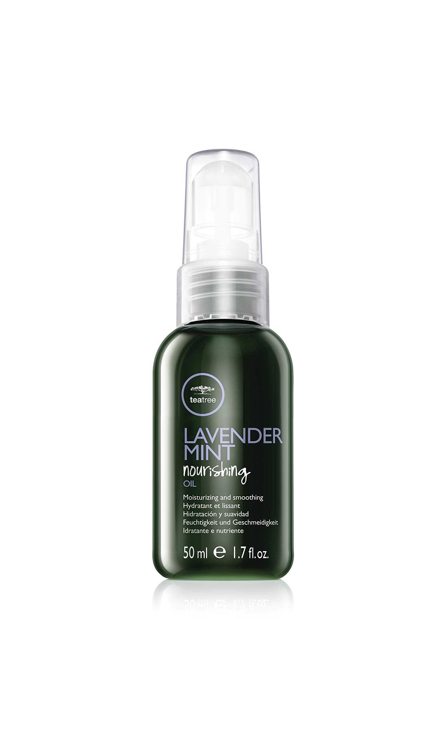 Tea Tree Lavender Mint Nourishing Oil, Multi-Benefit Treatment Oil, Moisturizing + Smoothing, For Coarse, Curly + Dry Hair, 1.7 fl. oz.