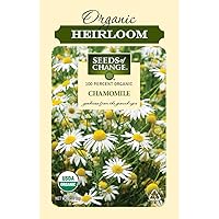 Seeds of Change 1094 Certified Organic German Chamomile, Green