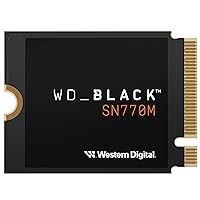 WD_BLACK 500GB SN770M M.2 2230 NVMe SSD for Handheld Gaming Devices, Speeds up to 5,150MB/s, TLC 3D NAND, Great for Steam Deck and Microsoft Surface - WDBDNH5000ABK-WRSN