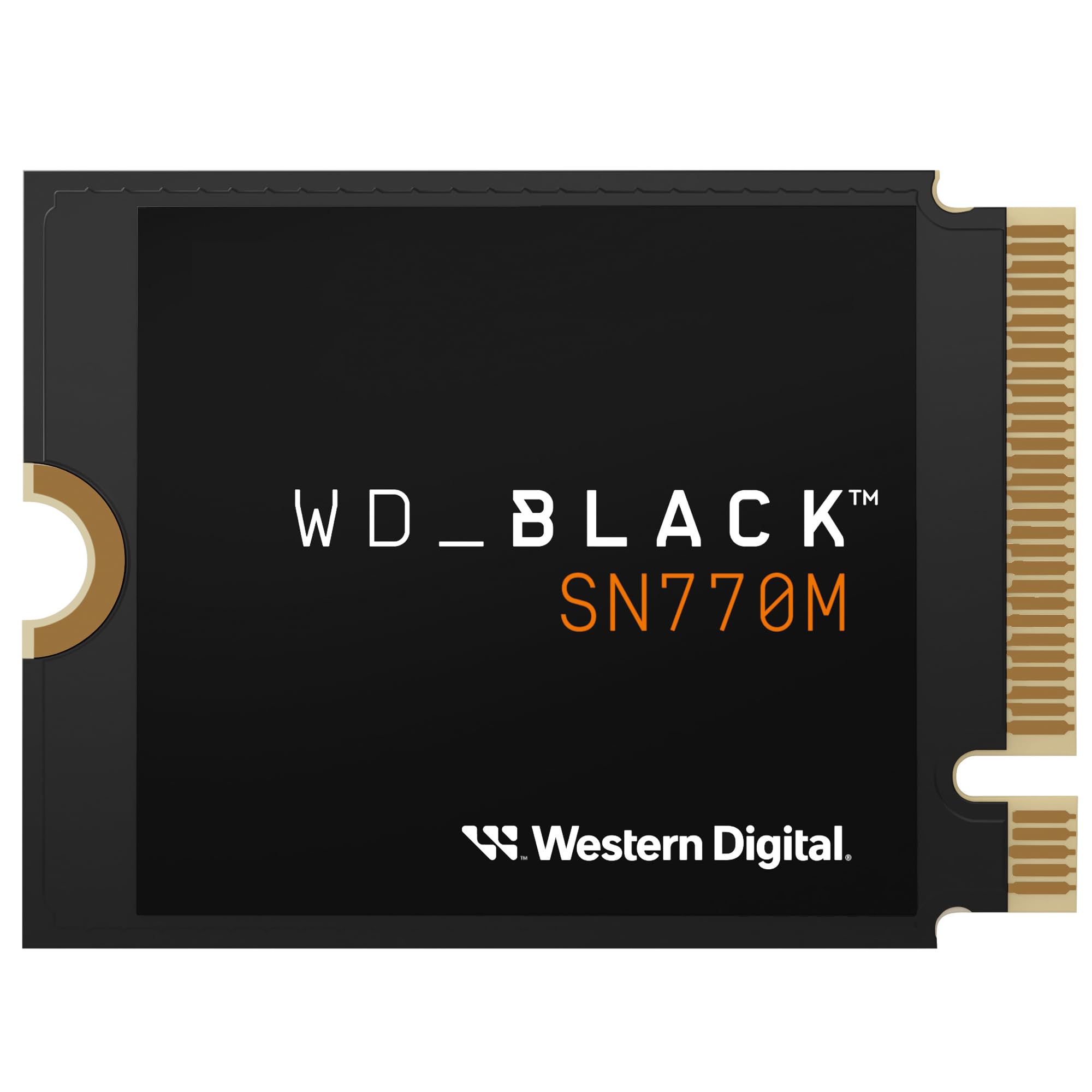 WD_BLACK 1TB SN770M M.2 2230 NVMe SSD for Handheld Gaming Devices, Speeds up to 5,150MB/s, TLC 3D NAND, Great for Steam Deck and Microsoft Surface - WDBDNH0010BBK-WRSN