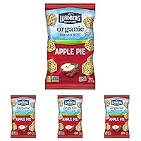 Lundberg Organic Apple Pie Rice Cake Minis, Gluten-Free, Whole Grain, USDA Certified, Non-GMO Project Verified, 5 Oz (Pack of 4)