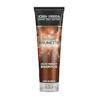 John Frieda Brilliant Brunette Multi-Tone Revealing Shampoo, Color Protecting Shampoo, Helps Unlock Vibrant Color, 8.45 Ounce