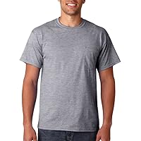 Gildan DryBlend 5.6 oz., 50/50 Pocket T-Shirt (G830) SPORT GREY