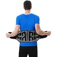 Back Brace Posture Corrector For Lower Back Pain Relief Lumbar Support Spine Straightener Belt For Women Men Herniated Disc, Scoliosis, Sciatica R-shaped Cartilage Design Breathable