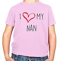 I Love My Nan - Childrens/Kids Crewneck T-Shirt
