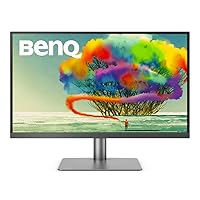 BenQ PD2720U DesignVue 27 inch 4K HDR IPS Monitor | Thunderbolt 3 for fast Connectivty |AQCOLOR Technology for Accurate Reproduction for Professionals (Renewed)