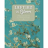 Lefties in Bloom College Rule Notebook for Left-Handed People: Vincent Van Gogh Cherry Blossom Themed Journal (Yiddish Edition)