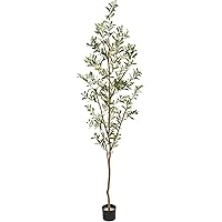 Nearly Natural 82” Olive Artificial Silk Trees Green