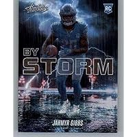 2023 Absolute By Storm #8 Jahmyr Gibbs Detroit Lions RC Rookie NFL Football Trading Card