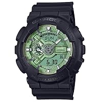 Casio Men Analogue-Digital Quarz Watch with Plastic Strap GA-110CD-1A3ER