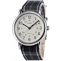 Timex Weekender 38mm Plaid Fabric Strap Watch - TW2R51400